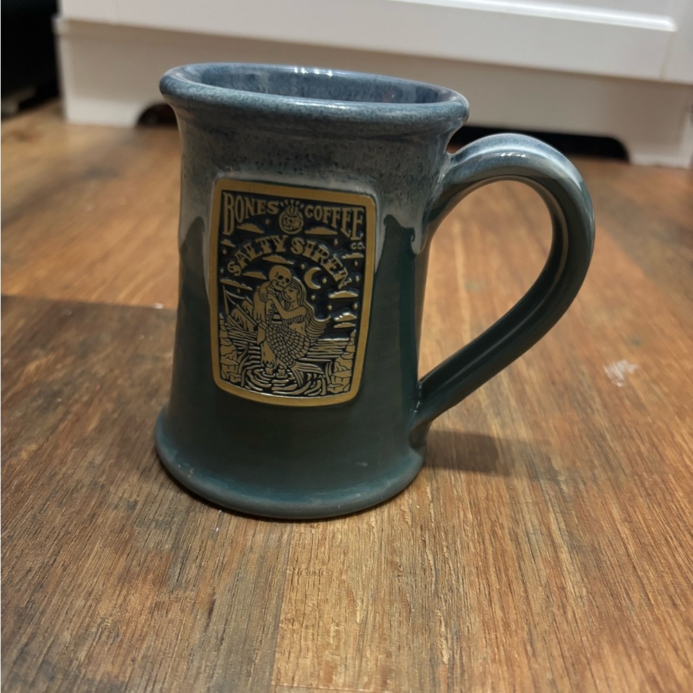 Bones Coffee Salty Siren Mug - Green